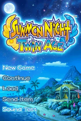 Summon Night - Twin Age (USA) screen shot title